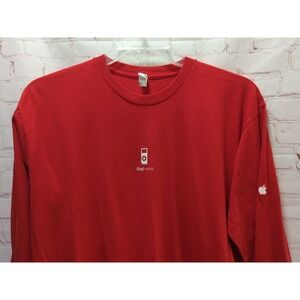 Apple Store Employee T shirt Christmas‎ Ipod Nano XL long sleeve men women